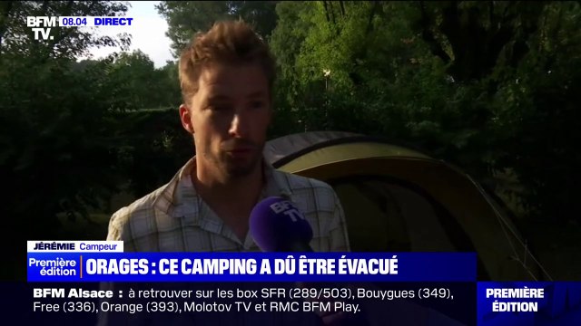 On a eu un peu peur de la foudre : ce campeur en Isère a dû être évacué à cause des orages