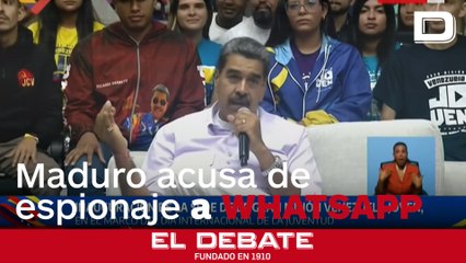 Maduro continúa su censura a las redes sociales y acusa a WhatsApp de entregar datos personales a la oposición