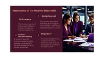 INCOME STATEMENT. ACCOUNTS SIMPLIFIED