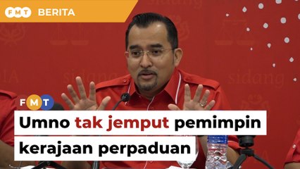 Download Video: Umno tak jemput pemimpin parti kerajaan perpaduan, kata Asyraf