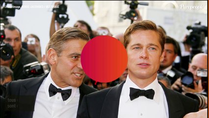 Download Video: Brad Pitt réuni avec George Clooney chez lui en France, à Miraval : exit les embrouilles avec les voisins, ils répandent leur charme