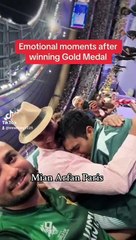 Arshad Nadeem got emotional