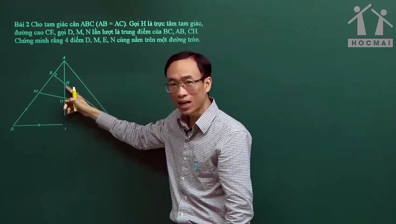 2. Bài 01. Định nghĩa đường tròn. (Luyện thi vào 10 Chuyên Toán CT1 ) - HOCMAI 2024-05-15 03_18