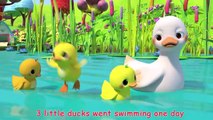 Five Little Ducks! _ CoComelon Furry Friends _ Animals for Kids