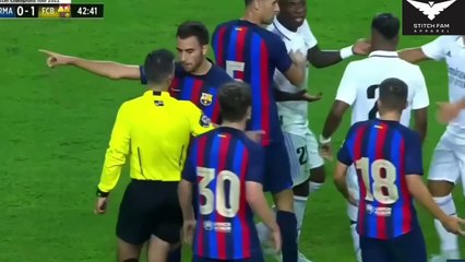 Football Biggest Rivalry Barcelona Vs Real Madrid Fight