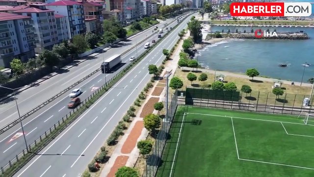 Karadeniz Sahil Yolu'nda Fındık Kurutma
