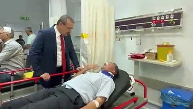 Malatya'da yolcu otobüsü devrildi: Çok sayıda yaralı var