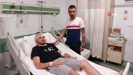Samsun’da dehşet anları! Tartıştığı gencin kafasını levyeyle kırdı