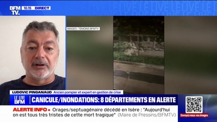 Parapentistes secourus en Savoie pendant les orages: "Dès la vigilance jaune, c'est dangereux", assure Ludovic Pinganaud (ancien pompier et expert en gestion de crise)