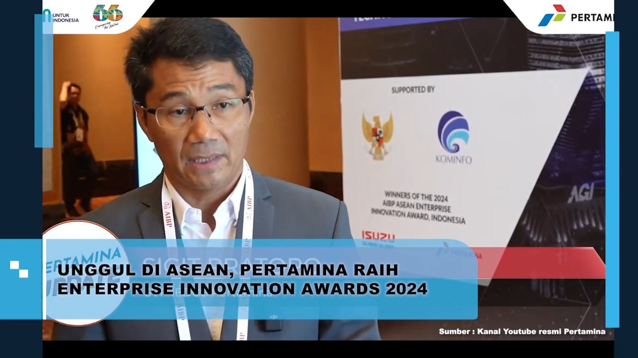 Unggul di ASEAN, Pertamina Raih Enterprise Innovation Awards 2024