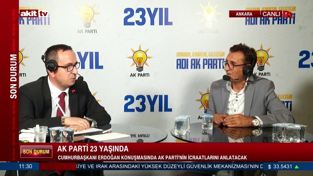 Yenidevir Gzt. Yzr. Hamza Mercanoğlu AK Parti'nin 23 yıllık serüvenini anlattı