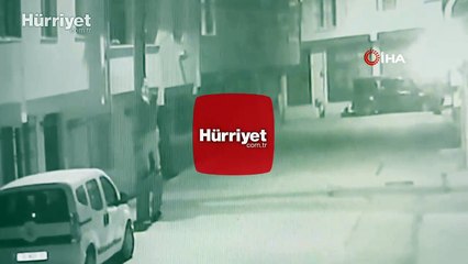Ev sahibi çetin ceviz çıktı... Evine girdiği hırsızı kovaladı