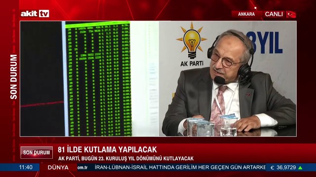 İstanbul Yeni Yüzyıl Üni. Öğr. Üyesi Prof. Dr. Celal Erbay AK Parti'nin 23 yıllık serüvenini anlattı