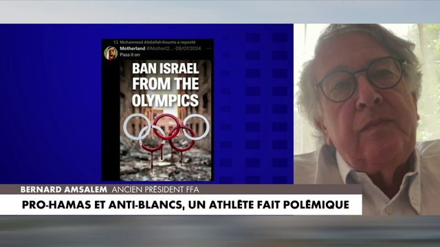 L'ancien président de la FFA demande «la mise en place d’un système de surveillance» des sportifs après la révélation de propos pro-Hamas et anti-blancs d’un athlète olympique français