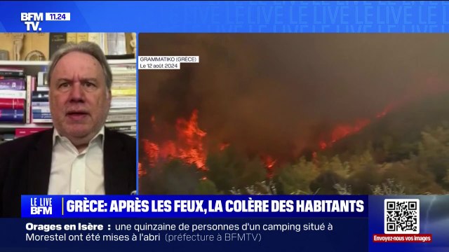 Incendies en Grèce: Il s'agit d'une catastrophe publique , déplore Georgios Katrougalos (député grec et ancien ministre)