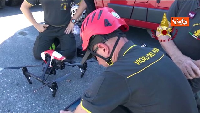 Anniversario crollo Ponte Morandi, le immagini delle macerie dal drone della Polizia - ARCHIVIO