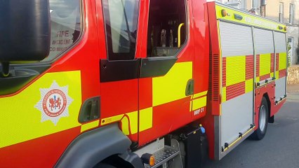 The final stretch of the walk back to Okehampton Fire Station