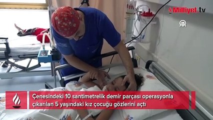 5 yaşındaki Rahif’in oynadığı oyun hayatının en zor ameliyatına soktu