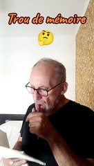 Trou de mémoire et orthographe