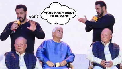 Salman Khan Slams Today’s Men, "They Don't Want To Be Man" | WATCH
