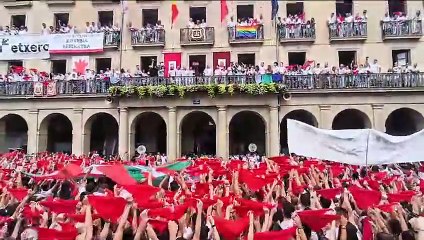 Un chupinazo musical de Tafalla: el vídeo del comienzo de las fiestas