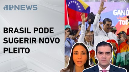 Seria possível acontecer uma nova eleição na Venezuela? Amanda Klein e Vilela comentam