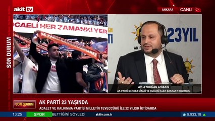Avukat Aydoğan Ahiakın AK Parti'nin 23 yıllık serüvenini anlattı