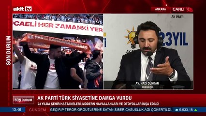 Av. Hadi Dündar AK Parti'nin 23 yılını anlattı