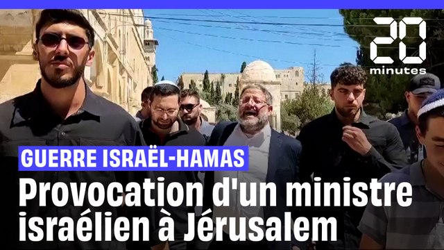 Guerre Israël-Hamas : Provocation d’un ministre israélien sur l’Esplanade des Mosquées à Jérusalem