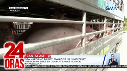 Descargar video: Mga kargang baboy, mahigpit na sinisiyasat; inspection sites sa loob at labas ng NCR, dinagdagan | 24 Oras