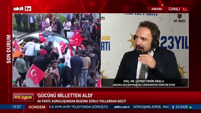 Doç. Dr. Levent Ersin Orallı AK Parti'nin 23 yıllık serüvenini anlattı