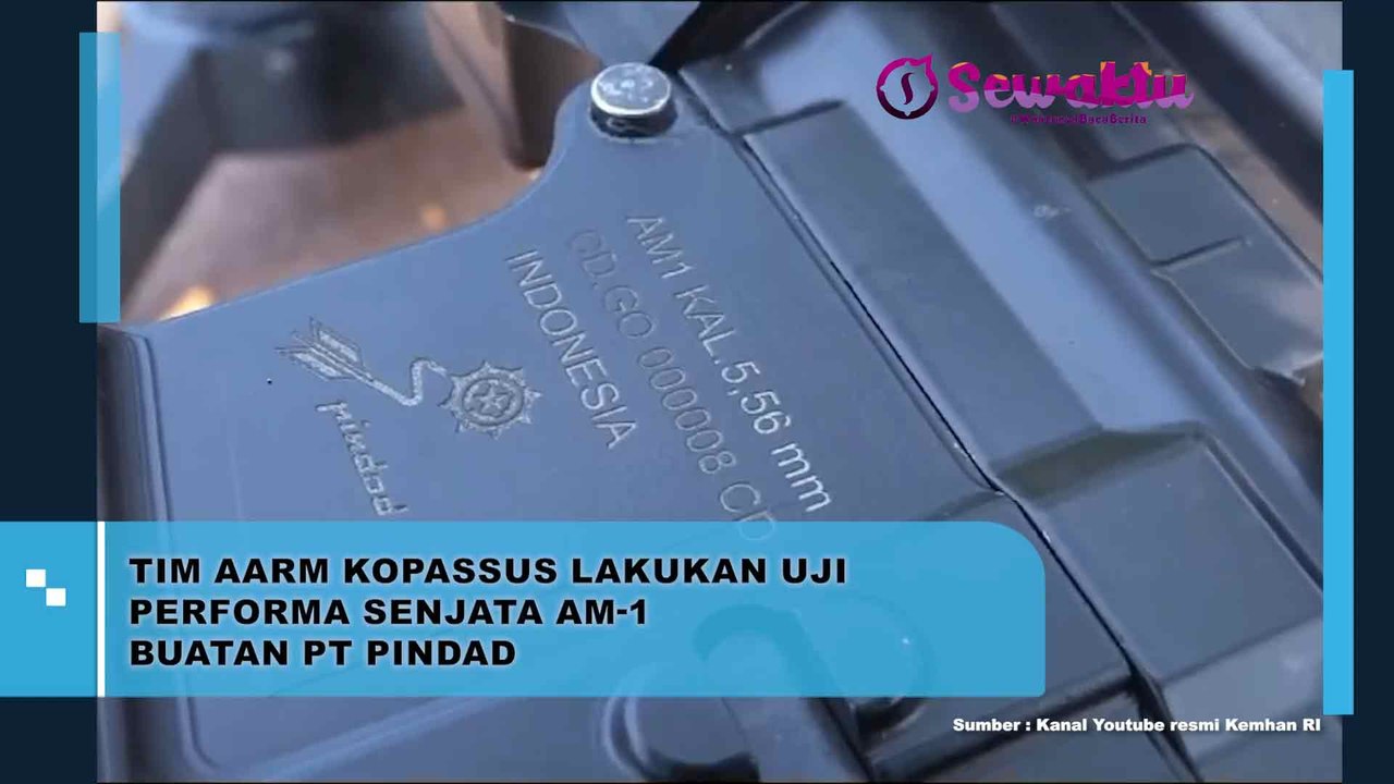 Tim AARM Kopassus Lakukan Uji Performa Senjata AM-1 buatan PINDAD