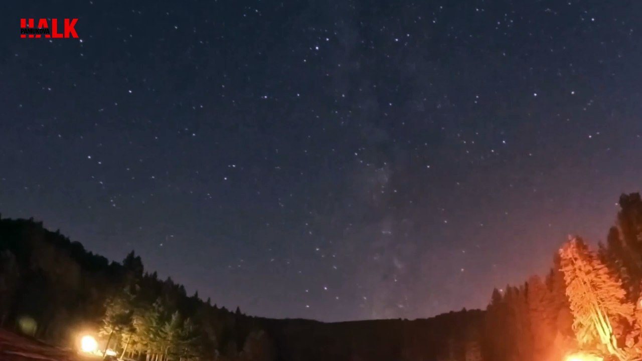 Meteor yağmuru böyle görüntülendi
