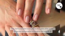 Tres manicuras preciosas y delicadas para uñas cortas y elegantes que amarán las mujeres de más de 40