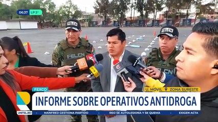 Aprehenden a dos personas en poder de 290 kilos de marihuana en Cochabamba