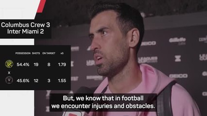 'If only we had Leo' - Busquets bemoans Messi's absence