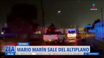 Mario Marín abandona el penal de El Altiplano