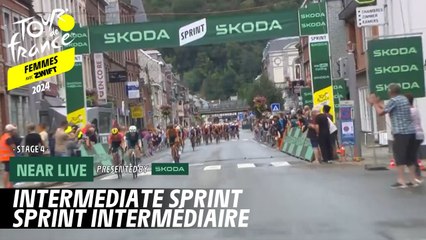 Intermediate sprint - Stage 4 - Tour de France Femmes avec Zwift 2024