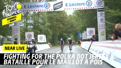 Fighting for the Polka dot Jersey - Stage 4 - Tour de France Femmes avec Zwift 2024