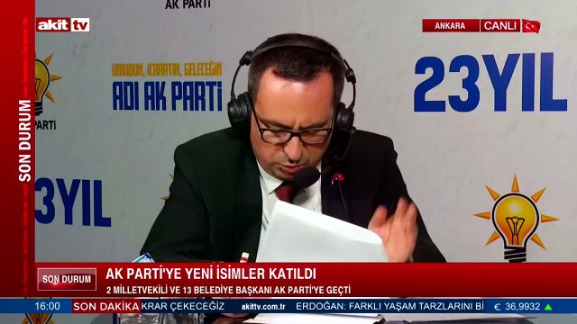 Erzurum Millet Vekili Mehmet Emin Öz AK Parti'nin 23 yıllık serüvenini anlattı