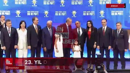 AK Parti 23. Kuruluş Yıldönümü Programı gerçekleşti