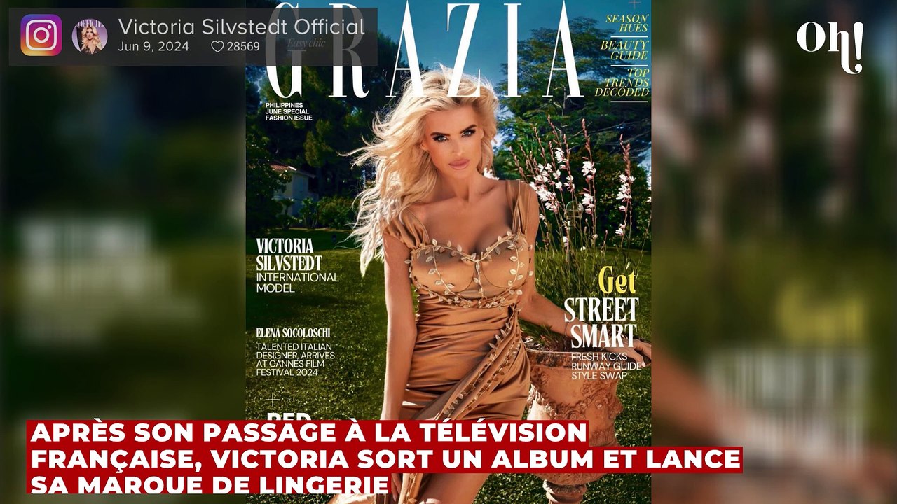 Que devient Victoria Silvstedt, l'ex co-animatrice phare de "La roue de la fortune" ?