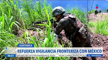 Guatemala refuerza la vigilancia de su frontera con México ante la llegada de chiapanecos