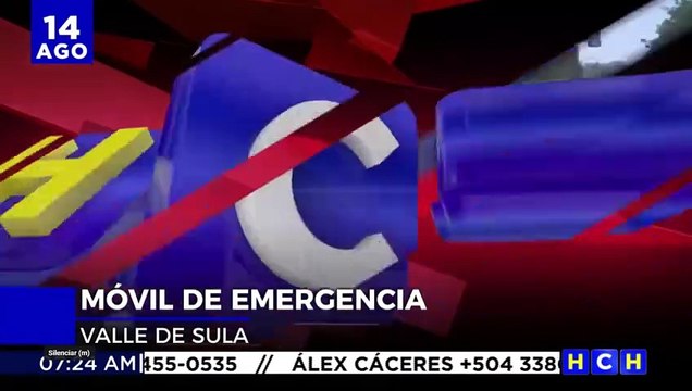 Motociclista herido tras levantón en barrio El Benque | Móvil Emergencia SPS