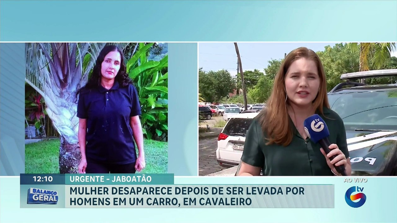 Mulher é arrastada para dentro de carro e some em Cavaleiro