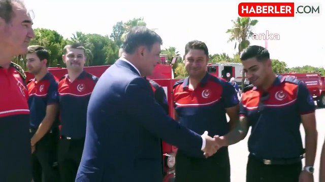 İzmir Büyükşehir Belediyesi Orman Köylerine Yangın Söndürme Tankeri Dağıttı