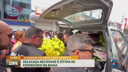 Delegada recifense é vítima de feminicídio na Bahia