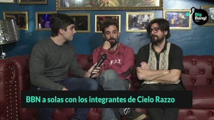 BBN a solas con los integrantes de Cielo Razzo