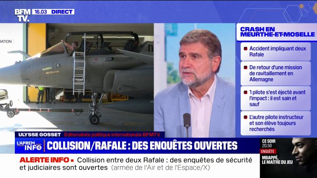 Accident entre deux Rafale en Meurthe-et-Moselle: des enquêtes de sécurité et judiciaires sont ouvertes