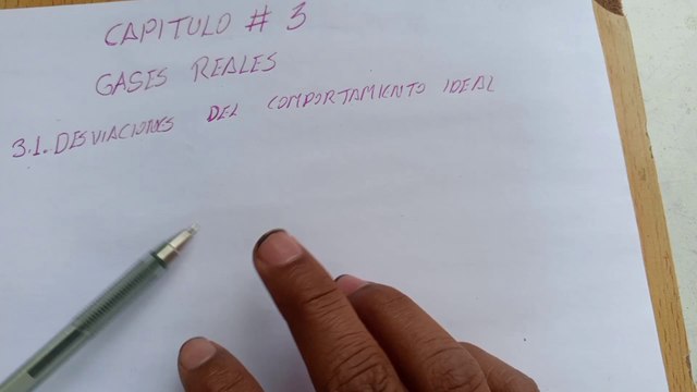 Desviaciones del Comportamiento Ideal//Modificacion de la Ecuacion del Gas Ideal || Ec de Van Der Waals